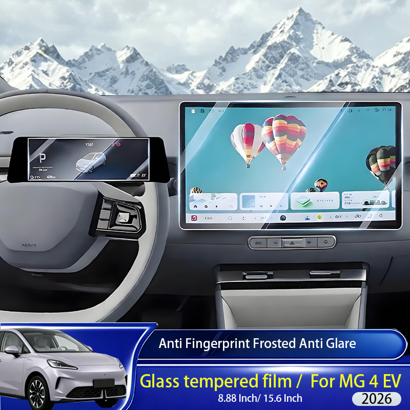 Matte Anti Glare Screen - MG 4 EV 2026 için mat