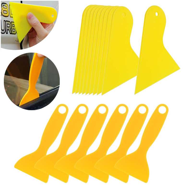 Air Bubble Remover - 6/12 adet Plastik Kazıyıcı Araba Oto