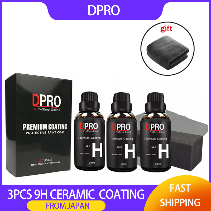 Nano Liquid Coating - 3 adet 9H Sıvı Cam Araba
